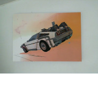 Picture with Frame (Ferrari Car)