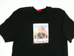 Black HUGO t-shirt with print size XXL