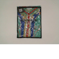 Long Dress (Green Rope Pattern)