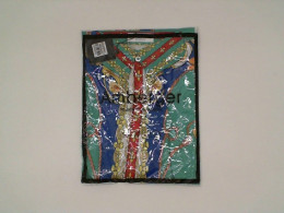 Long Dress (Green Rope Pattern)