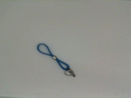 Blue silicone Key Chain