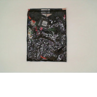 Long Dress (Black Flower Pattern)