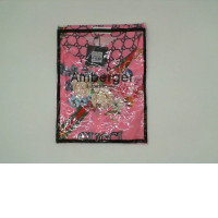 Long Dress (Pink Flower Pattern)