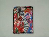 Long Dress (Red+Blue Flower Pattern)