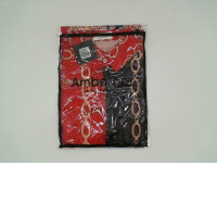 Long Dress (Red+Black Pattern)