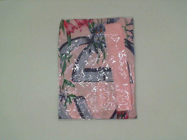 Long Dress (Pink+Purple Flower Pattern) Long Dress (Pink+Purple Flower Pattern)