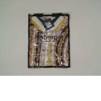 Long Dress (White+Yellow Pattern)