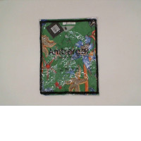 Long Dress (Green Star Pattern)