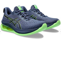 SHOES ASICS GEL-KINSEI MAX 1011B696-401 THUNDER BLUE/ELECTRIC LIME