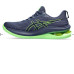SHOES ASICS GEL-KINSEI MAX 1011B696-401 THUNDER BLUE/ELECTRIC LIME