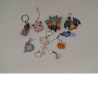 Set Of Cartoons Keychain