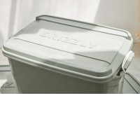 GRIZZLY Grey BOX with wheels