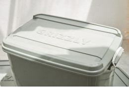 GRIZZLY Grey BOX with wheels