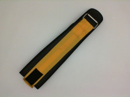 Sports belt yellow-black