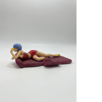 Japanese figure Rei on sofa