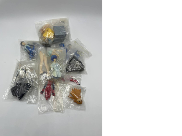 Japanese builder Evangelion, set of 4 builders Rei, Asuka, Ikari, Sinji Japanese builder Evangelion, set of 4 builders Rei, Asuka, Ikari, Sinji