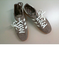 Men's sneakers, brown, suede