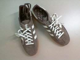 Men's sneakers, brown, suede