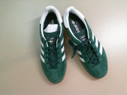 Women's sneakers, green, suede