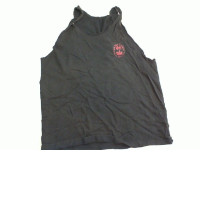 Men's T-shirt, sleeveless, black Men's T-shirt, sleeveless, black