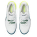ASICS SHOES GEL-RESOLUTION 9 Colour: WHITE/RESTFUL TEAL