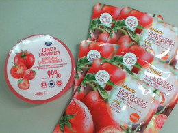 Set of body gel + 5 face masks, Tomatoes, Thailand