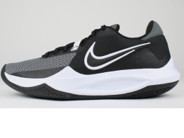 Men's Nike Precision VI 6 Basketball Shoes DD9535-003 Black/White Iron/Gray