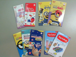 Set of medical plaster set of 9 packs, child size