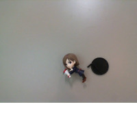 Anime statue girl with flowers Anime statue girl with flowers