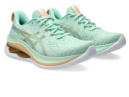Shoes ASICS GEL-KINSEI MAX Women Running Shoes Color: MINT TINT/APRICOT CRUSH Shoes ASICS GEL-KINSEI MAX Women Running Shoes Color: MINT TINT/APRICOT CRUSH