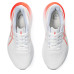 ASICS GT-2000 12 Men Running Shoes Color: WHITE/SUNRISE RED