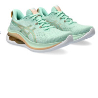 ASICS GEL-KINSEI MAX Women Running Shoes Color: MINT TINT/APRICOT CRUSH
