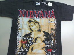 T-Shirt Nirvana Color Black Size Large