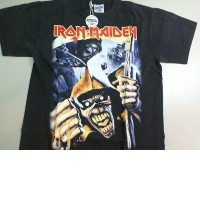 T-shirt Black IronMaiden Size Large