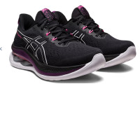 ASICS GEL-KINSEI MAX Women Running Shoes Color: BLACK/LILAC HINT 