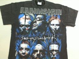 T-shirt Rammstein Black Color Size L T-shirt Rammstein Black Color Size L