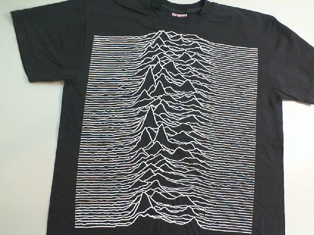 T-shirt Grey color Mountains Lines Size L T-shirt Grey color Mountains Lines Size L