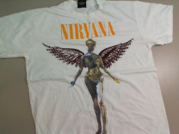 T-shirt Nirvana Lady with Wings Color White Size L
