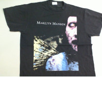 T-shirt Marlyn Manson Color Black SIze L