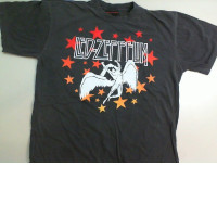 T-shirt Led Zeppelin size L Black color Angel T-shirt Led Zeppelin size L Black color Angel
