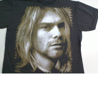 T-shirt size XL color Black Kurt Cobein T-shirt size XL color Black Kurt Cobein