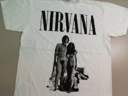 T-shirt White Nirvana Size L Lennon nad Yoko T-shirt White Nirvana Size L Lennon nad Yoko