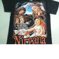T-shirt Icon Nirvana Black Size L
