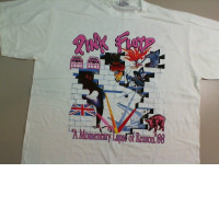 T-shirt Pink FLoyd Size XL White color