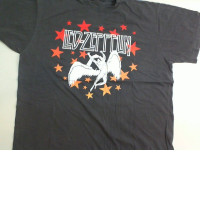 T-shirt Led Zeppelin Size XL color Black
