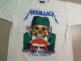 T-shirt Metallica Crush Course White size XL