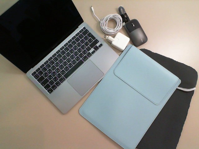 Set Macbook Air Model A2337 EMC3598 USED with Soft leather and soft fabric case with mouse and charging adapter Set Macbook Air Model A2337 EMC3598 USED with Soft leather and soft fabric case with mouse and charging adapter