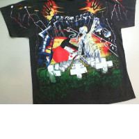 T-shirt Black color Metallica Size XL