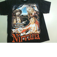 T-shirt Nirvana Icon Size XL color Black