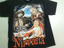 T-shirt Nirvana Icon Size XL color Black